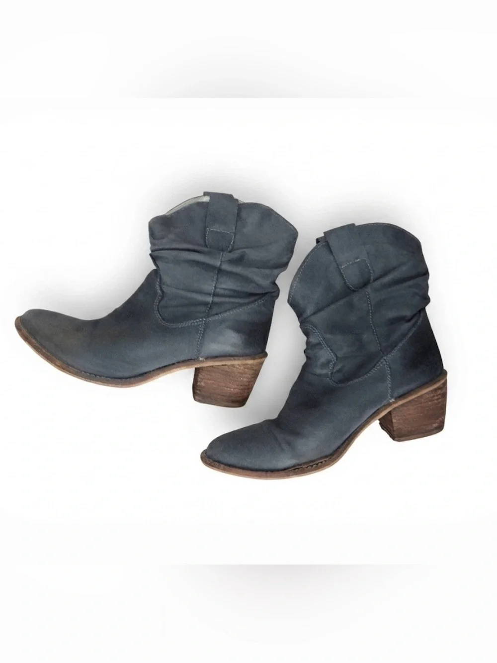 Apology Charcoal Western Ankle Boots – Women’s Size 6